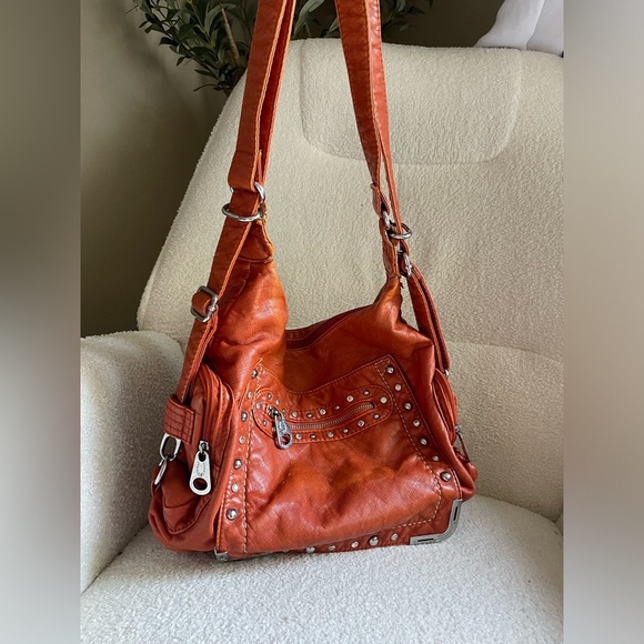 Y2K Orange Bag NWOT - Picture 1 of 8